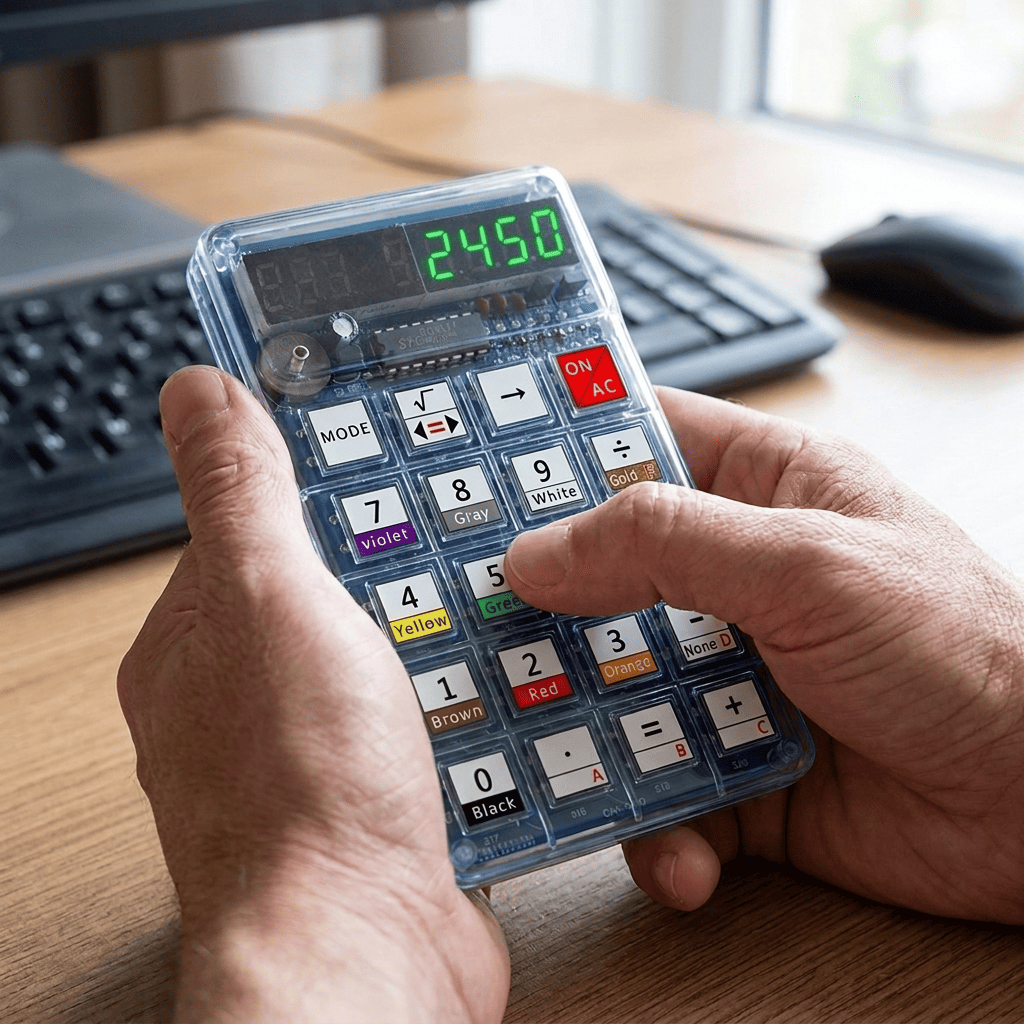 Electronic Calculator DIY