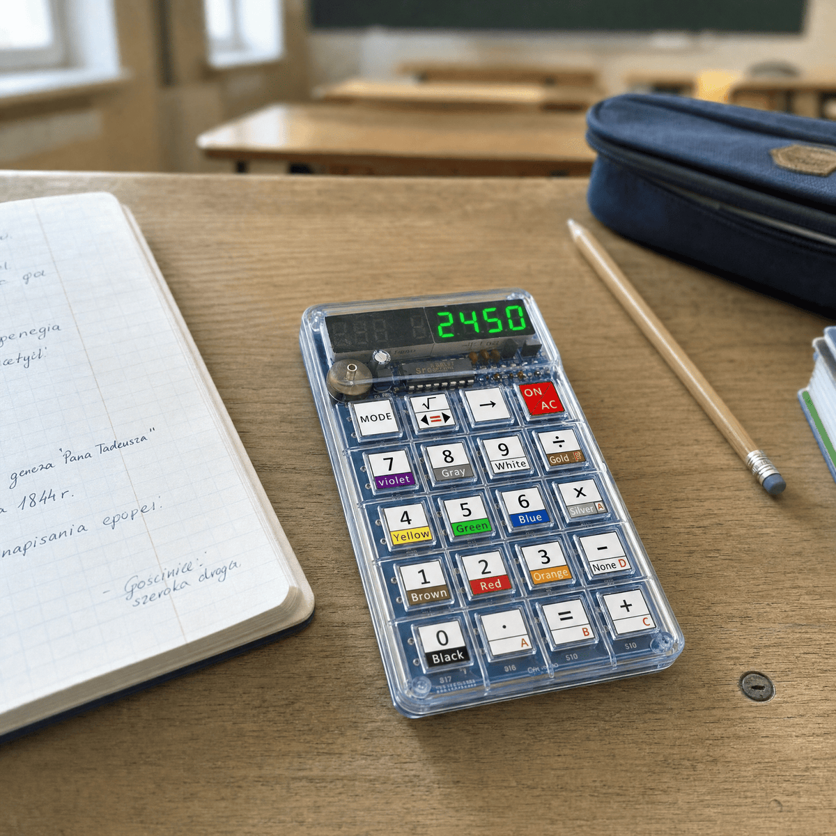 Electronic Calculator DIY