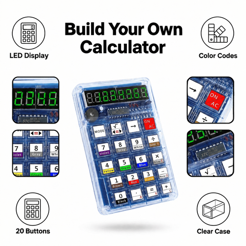 Electronic Calculator DIY